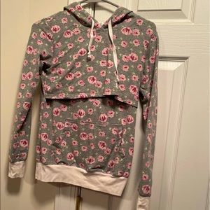 Latched mama nursing pullover